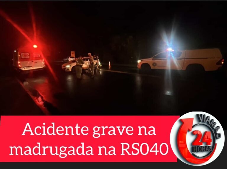 Acidente com óbito é registrado na RS-040, em Viamão