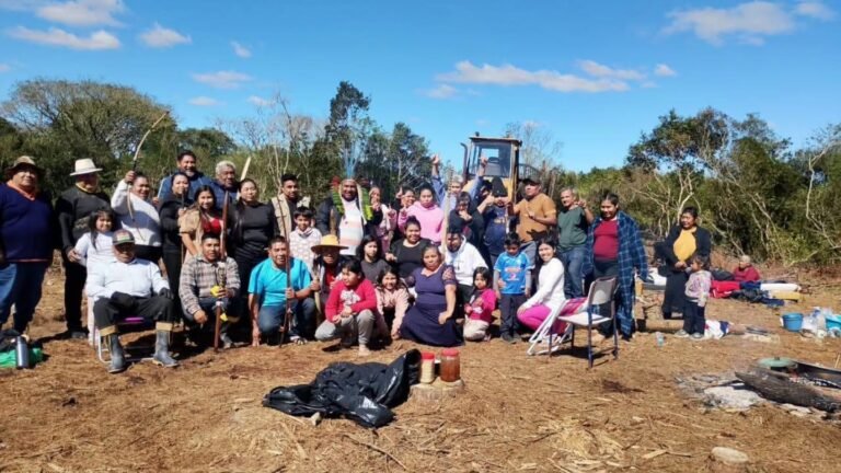 POVO KAINGANG RETOMA ÁREA NO PARQUE SAINT’HILAIRE E DENUNCIA DESTRUIÇÃO DE VEGETAÇÃO EM PORTO ALEGRE.