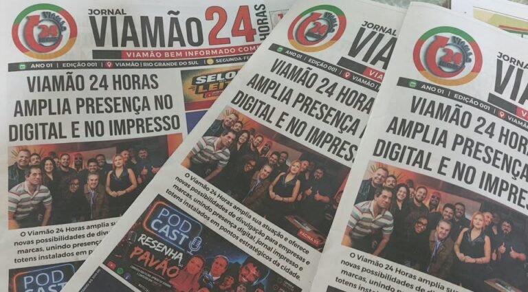 Viamão 24 Horas chega às ruas com seu primeiro jornal impresso