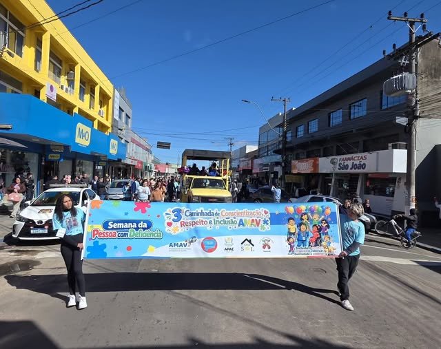3ª Caminhada de Conscientização, Respeito e Inclusão AMAV
