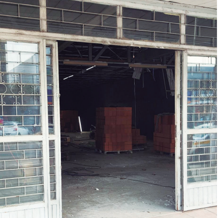 Obra no antigo Nacional de Viamão chama atenção e levanta expectativa das Lojas Renner